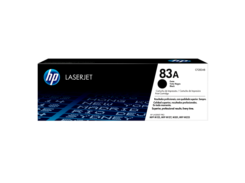 HP 83A toner LaserJet noir authentique (CF283A)