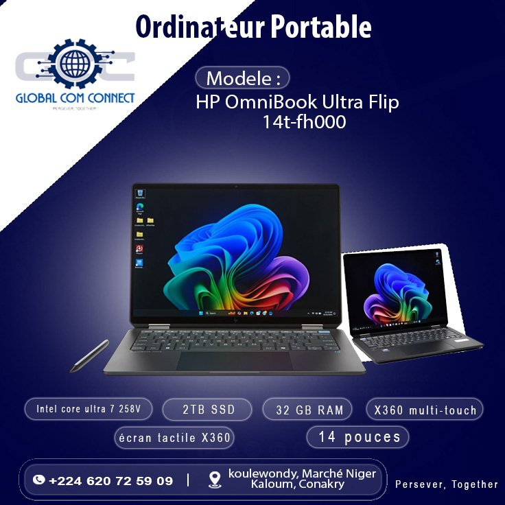 HP OmniBook Ultra Flip 14t-fh000