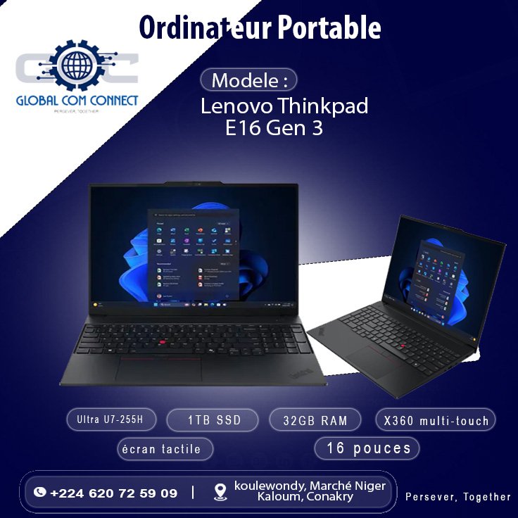 Lenovo Thinkpad E16 Gen 3