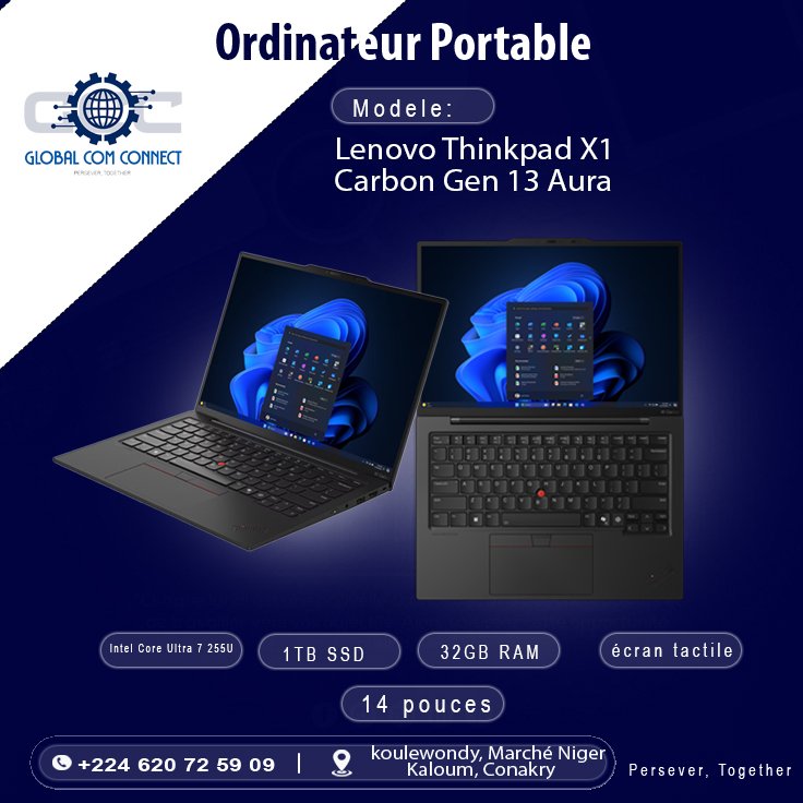 Lenovo Thinkpad X1 Carbon Gen 13 Aura