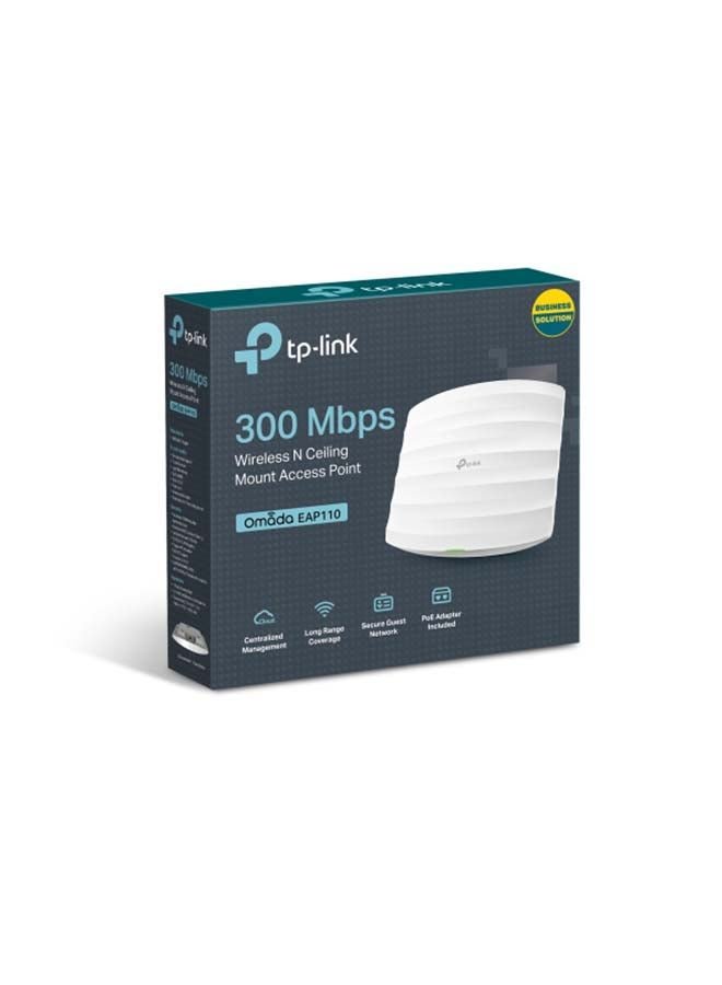 TP-LINK Point d'accès Wi-Fi plafond 300 Mbps | EAP110 blanc